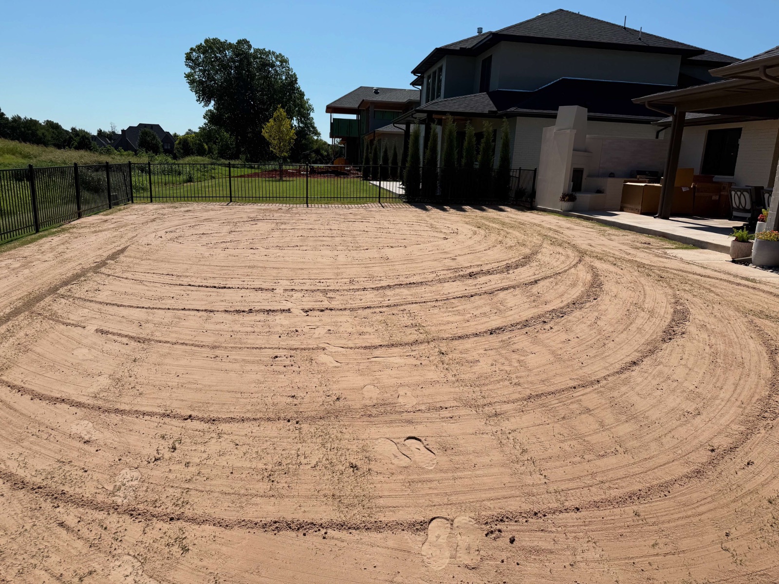 Lawn Leveling landscaping Edmond OK